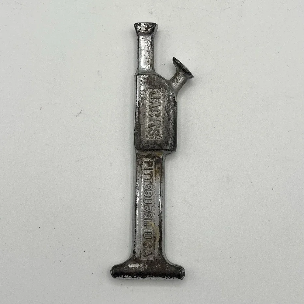 Vintage Duff Norton Railroad Jacks Advertising Bottle Opener Pittsburg PA